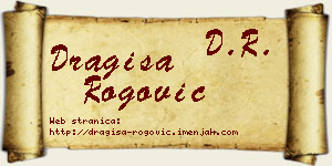Dragiša Rogović vizit kartica